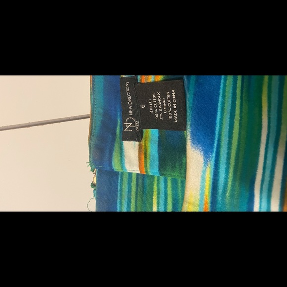 New Directions Art Colorful Dress With Pockets 6 - Picture 4 of 6